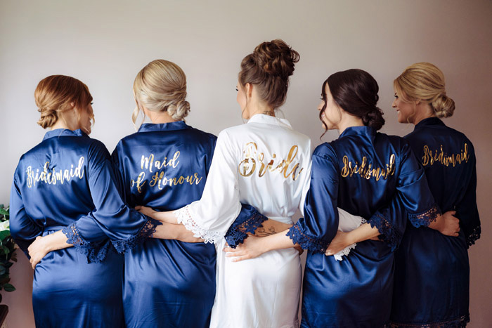 Team hotsell bride robes