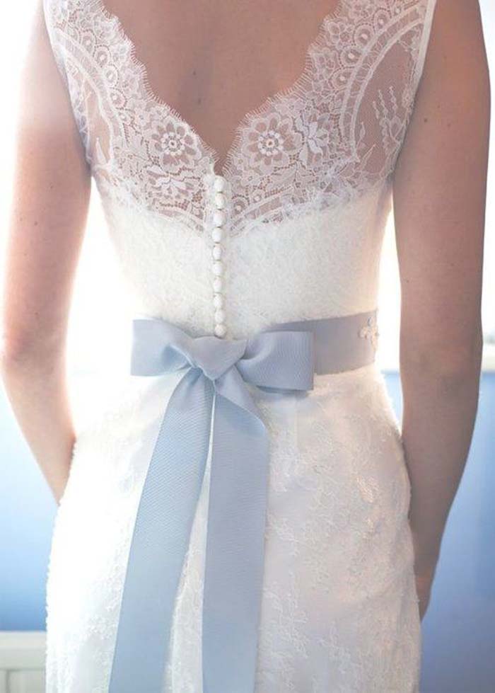 Unique Ideas For Something Blue Modern Wedding