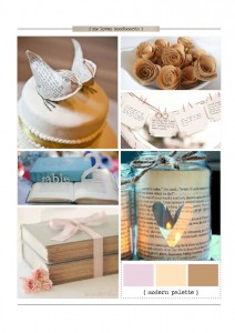 Mood Board - Paper Wedding Ideas