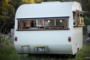 Mr Jenkins vintage caravan