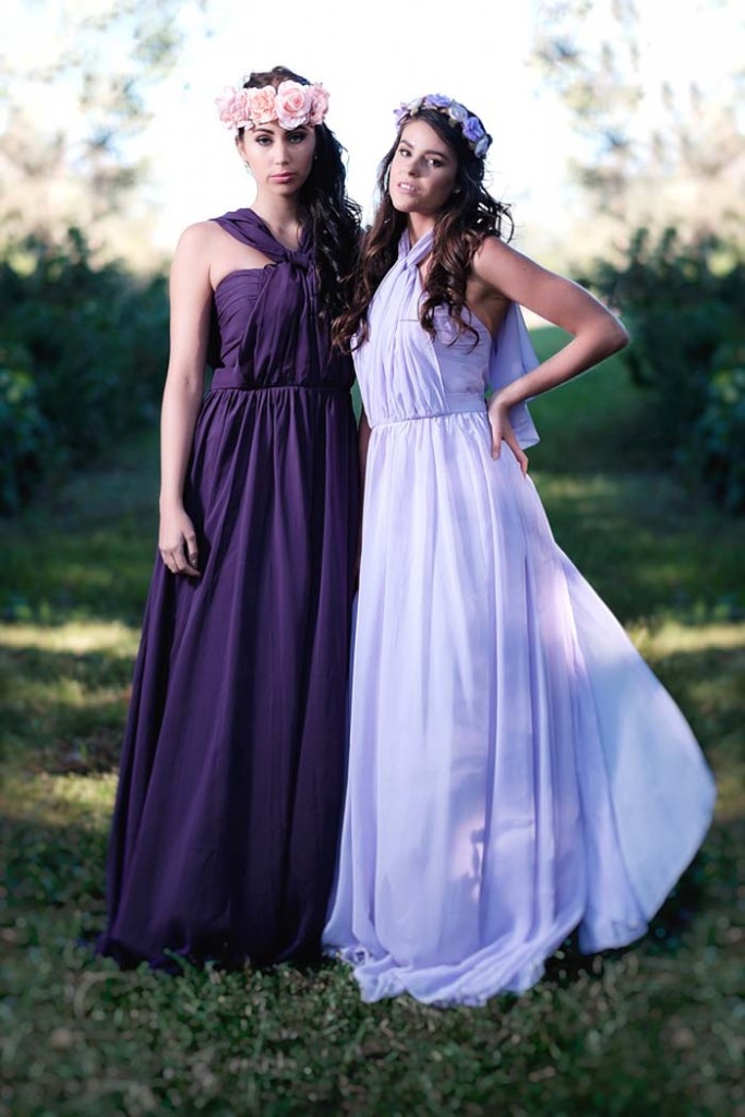So many Colours, So Many Styles...Goddess By Nature Bridesmaids Dresses