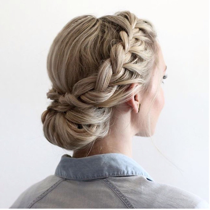 Bridal Braids - Our Favourite Boho Hair Trend - Modern Wedding