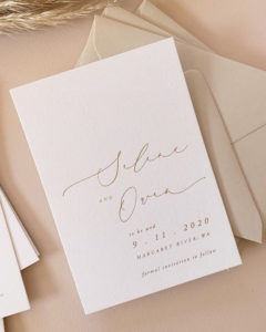 The Dos and Don'ts Of Wedding Invitations - Modern Wedding