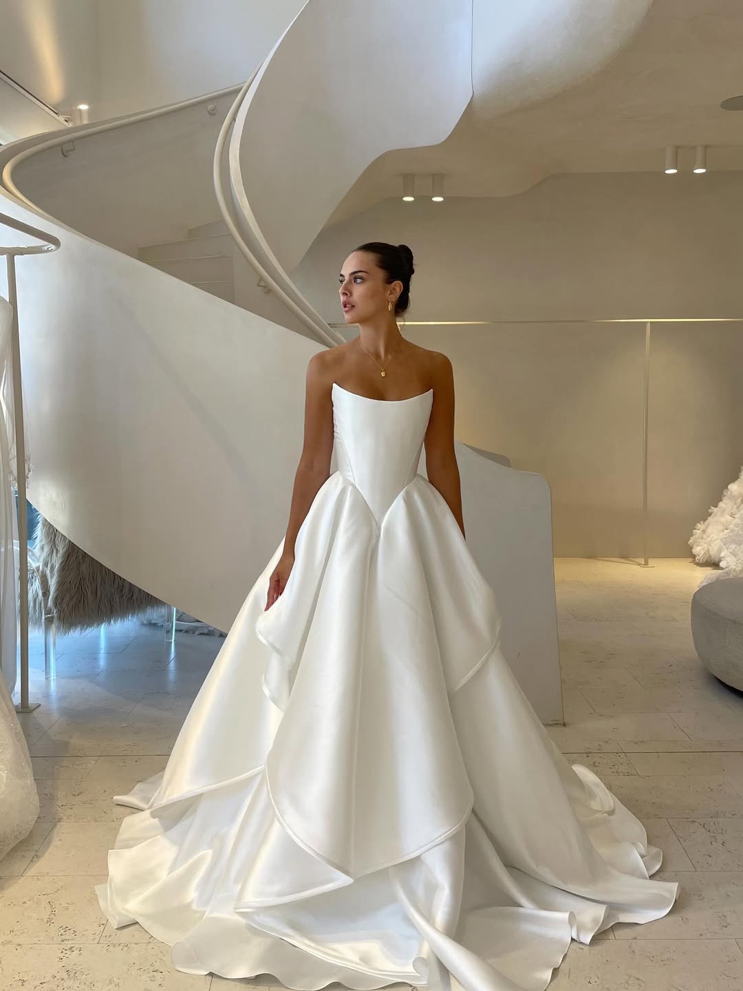 wedding dresses for fall 2026 Eve Lace Floral Midi Dress main image 0